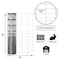 Garden Zone Garden Craft 28 in. H X 50 ft. L Galvanized Steel Welded Wire Fence 342850 - alternate 2